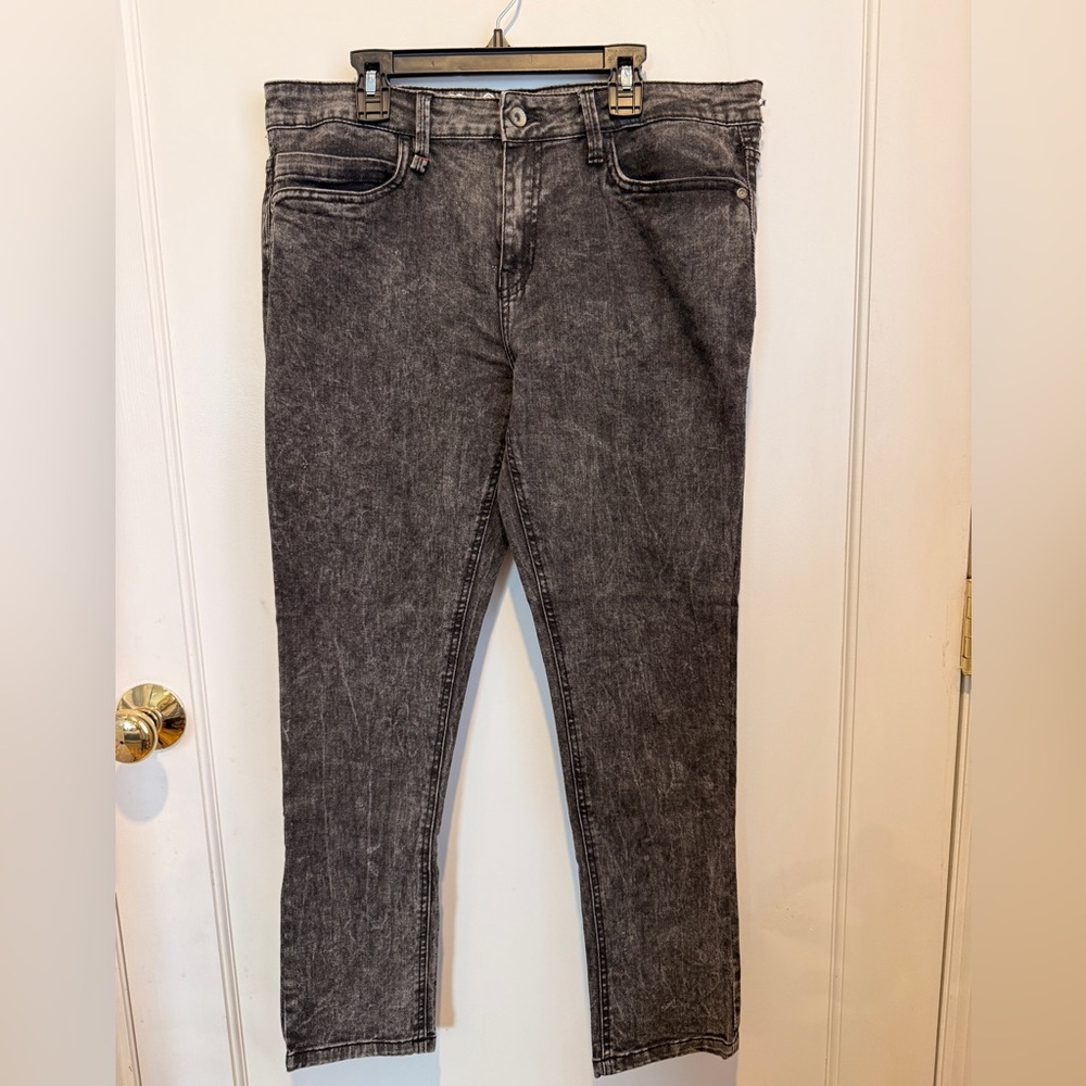 Charcoal Gray Skinny Jeans for Women